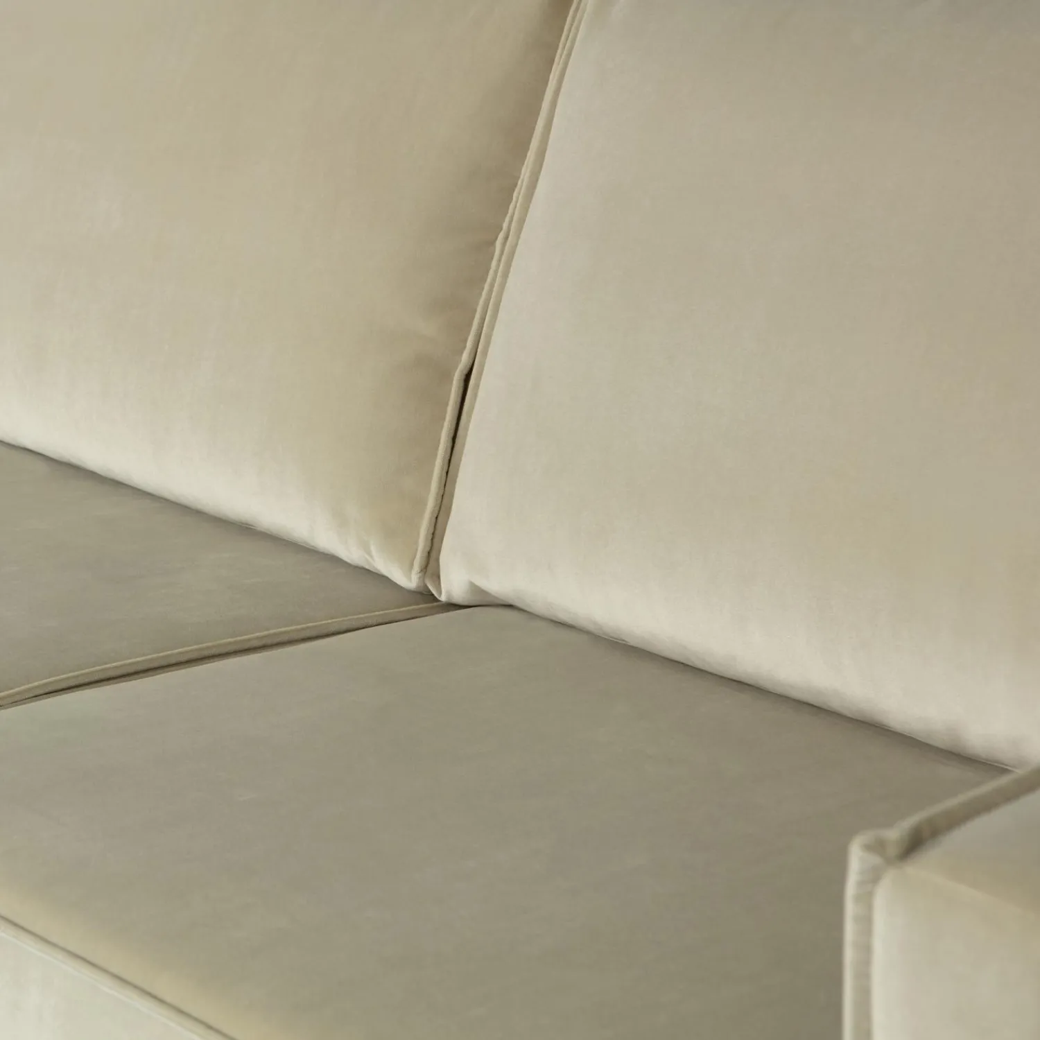 Best WOOOD Rodeo chaise longue links velvet Pistache