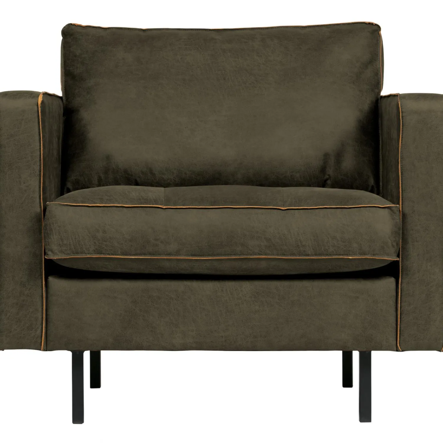 Online WOOOD Rodeo classic fauteuil ecoleer Army