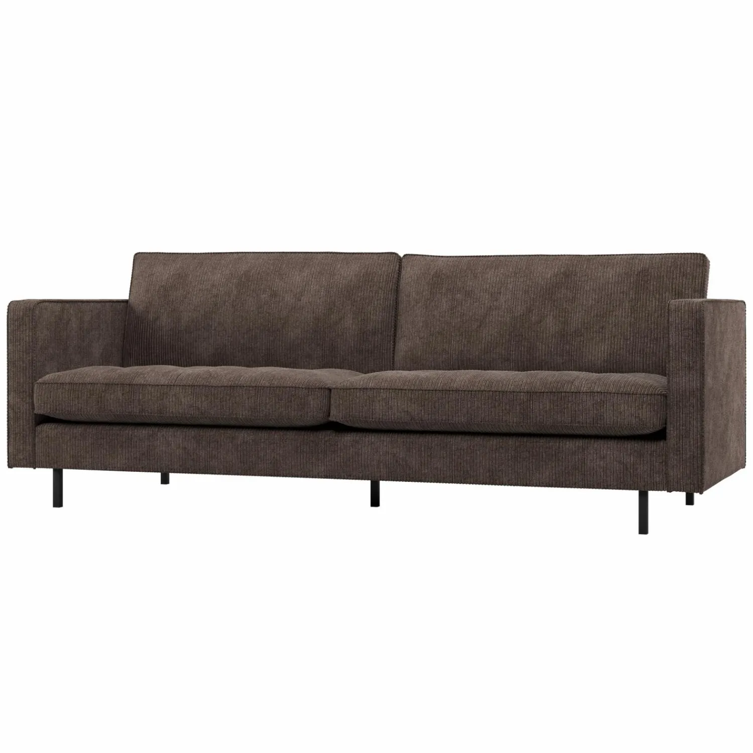 Sale WOOOD Rodeo classic 2,5-zits bank ribstof Bruin