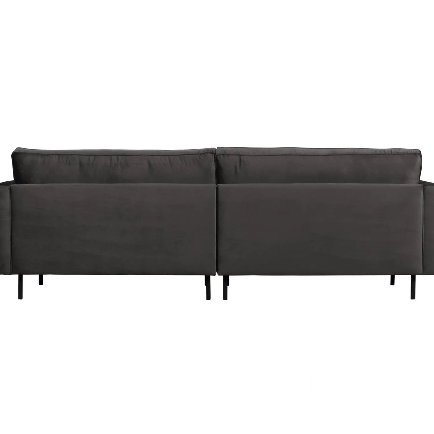 Hot WOOOD Rodeo classic 3-zits bank velvet Antraciet