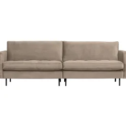 Outlet WOOOD Rodeo classic 3-zits bank velvet Khaki