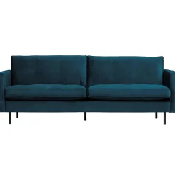 WOOOD Rodeo classic 2,5-zits bank velvet Blauw