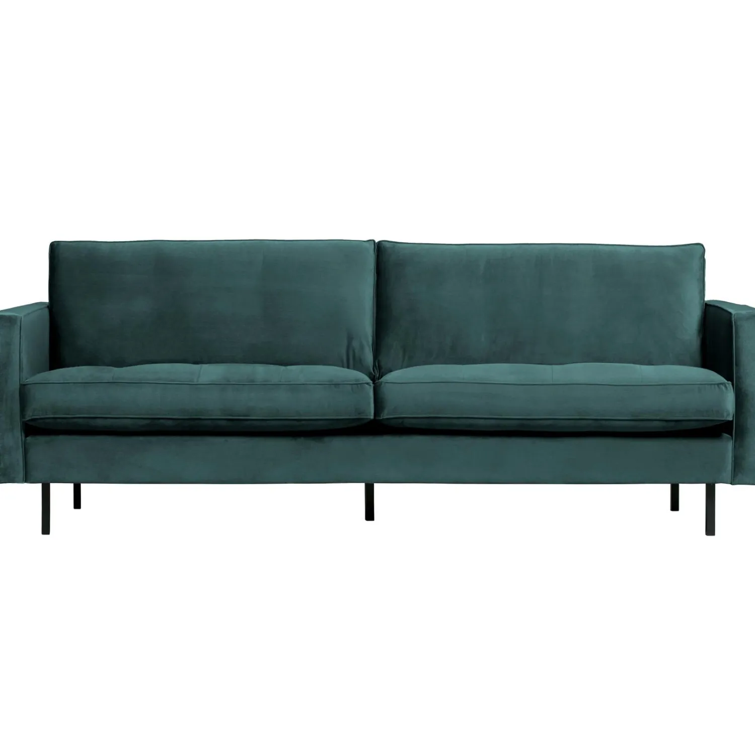 Clearance WOOOD Rodeo classic 2,5-zits bank velvet Groenblauw