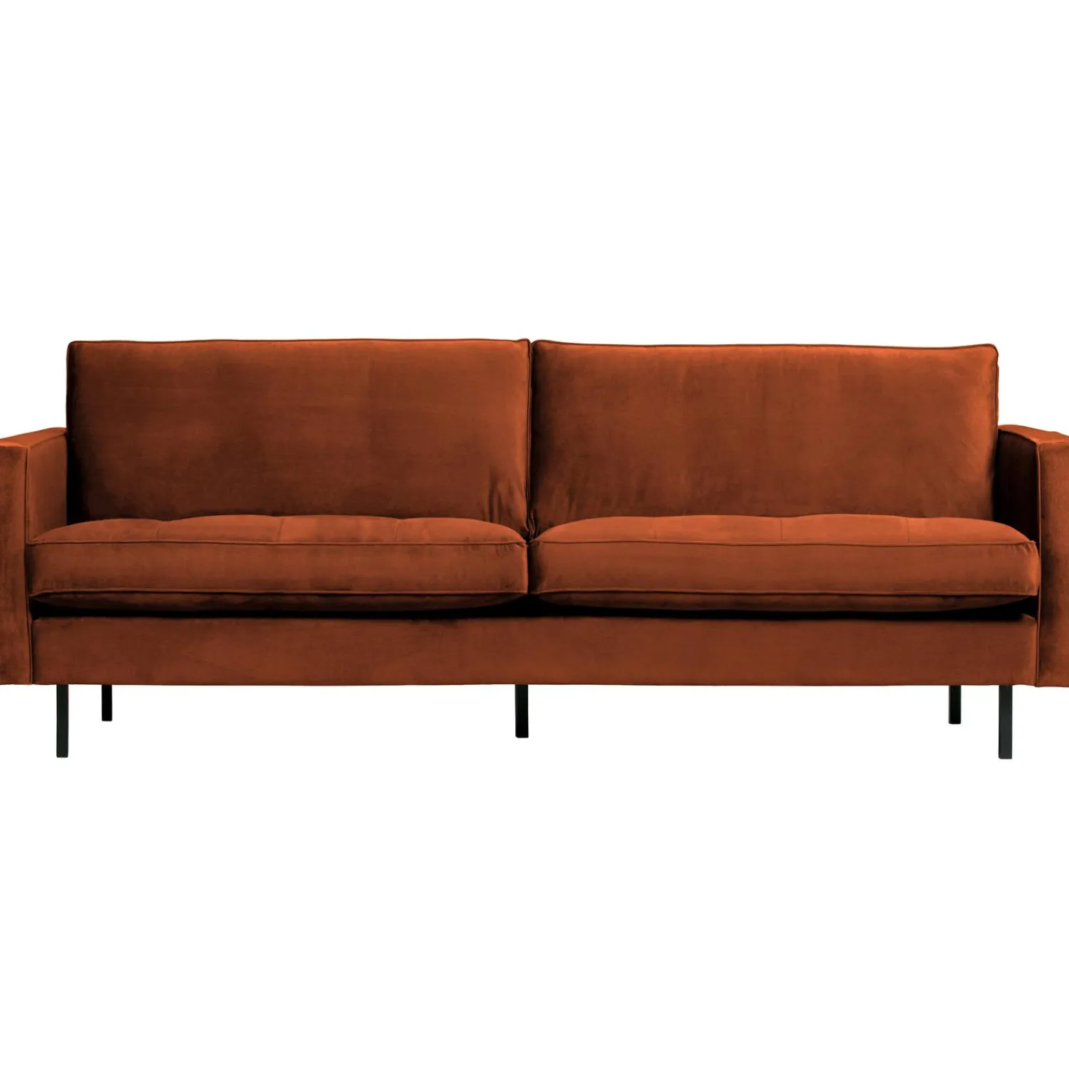 New WOOOD Rodeo classic 2,5-zits bank velvet Roest
