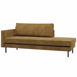 Hot WOOOD Rodeo daybed links ribstof Honinggeel