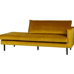 WOOOD Rodeo daybed rechts velvet Oker