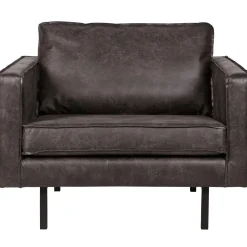 Sale WOOOD Rodeo fauteuil ecoleer Zwart
