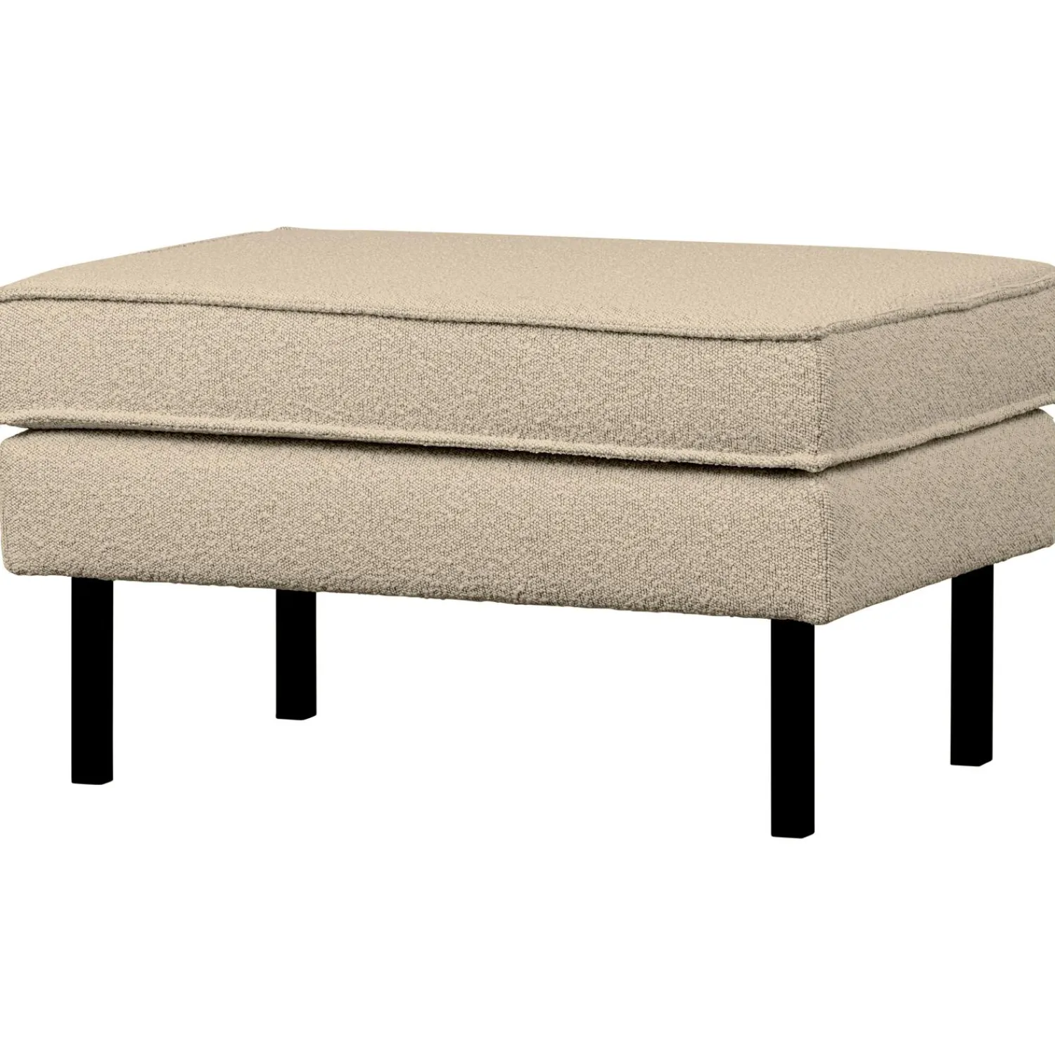 New WOOOD Rodeo hocker op poten bouclé Beige