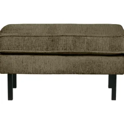 Outlet WOOOD Rodeo hocker op poten structure velvet Bonsai
