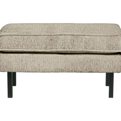 Hot WOOOD Rodeo hocker op poten structure velvet Wheatfield