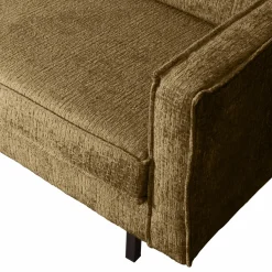 Hot WOOOD Rodeo hoekbank links structure velvet Brass