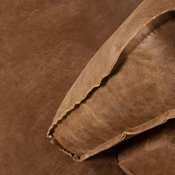 Online WOOOD Rodeo hoekbank rechts ecoleer Cognac