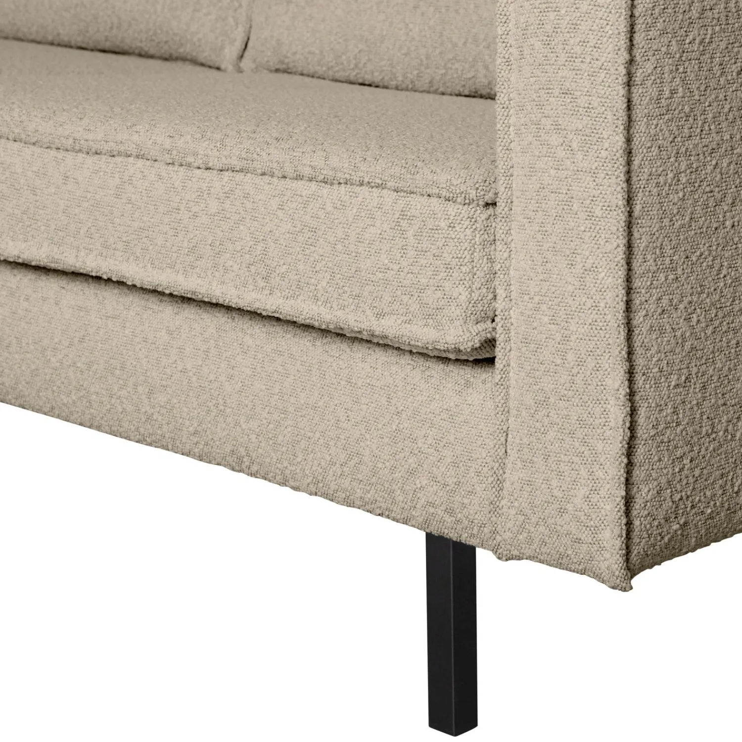 Clearance WOOOD Rodeo 2,5-zits bank bouclé Beige