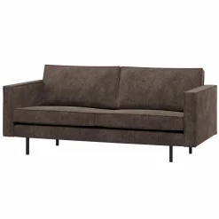 Discount WOOOD Rodeo 2,5-zits bank ribstof Bruin