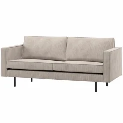 Outlet WOOOD Rodeo 2,5-zits bank ribstof Ecru