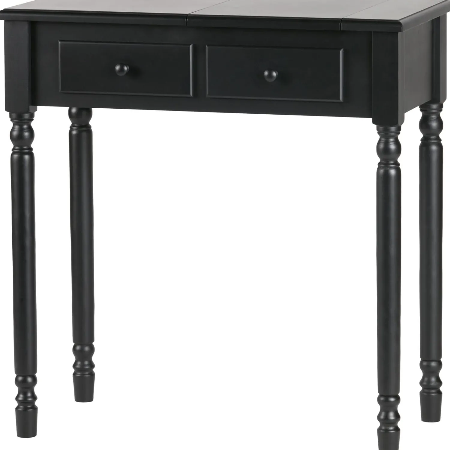 WOOOD Romy hal/kaptafel hout zwart