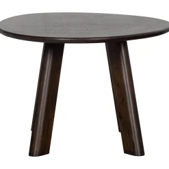 Best WOOOD Roundly eettafel/bureau mango hout walnoot 160x110