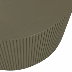 WOOOD Sanne bijzettafel rond Militair groen