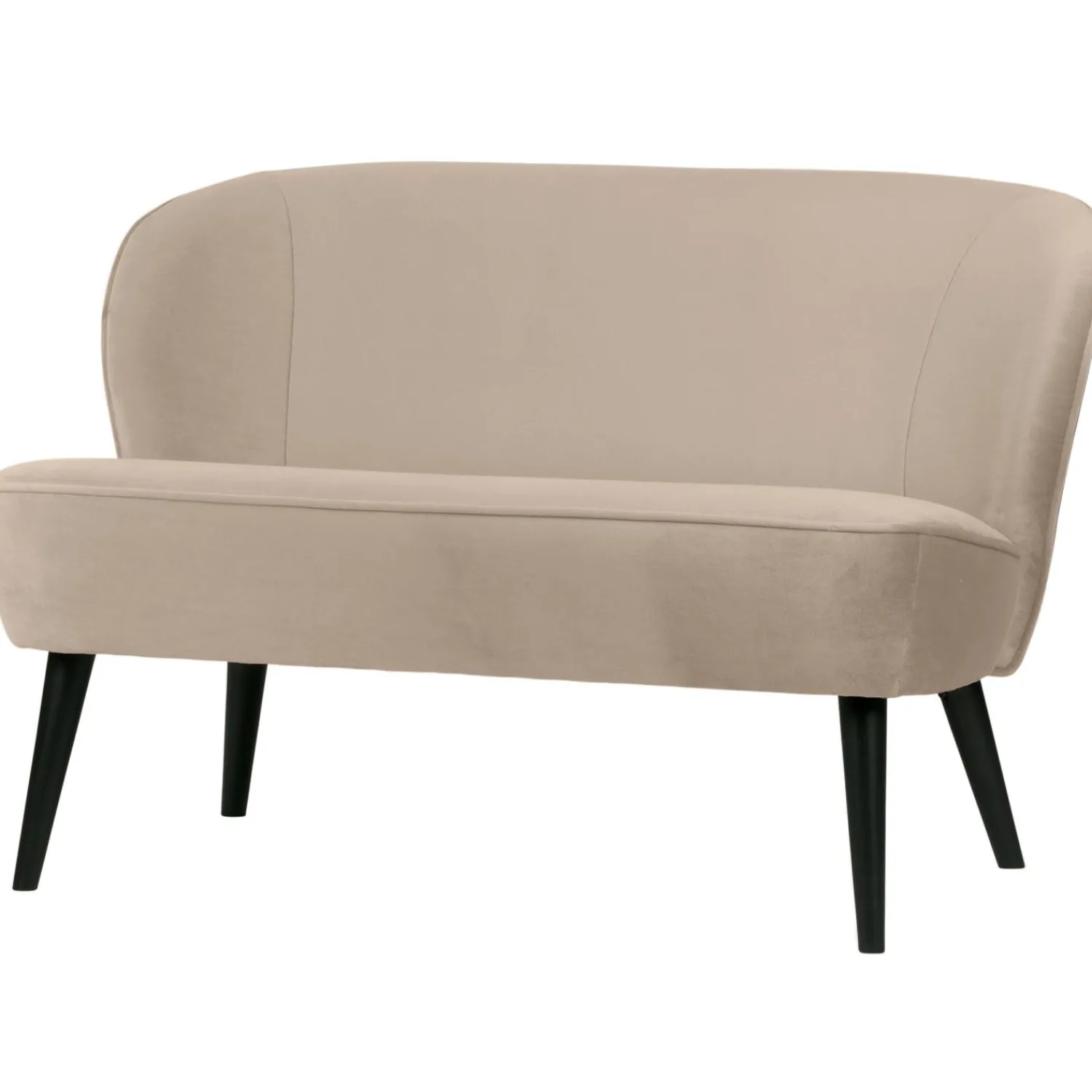 Clearance WOOOD Sara bankje velvet Khaki