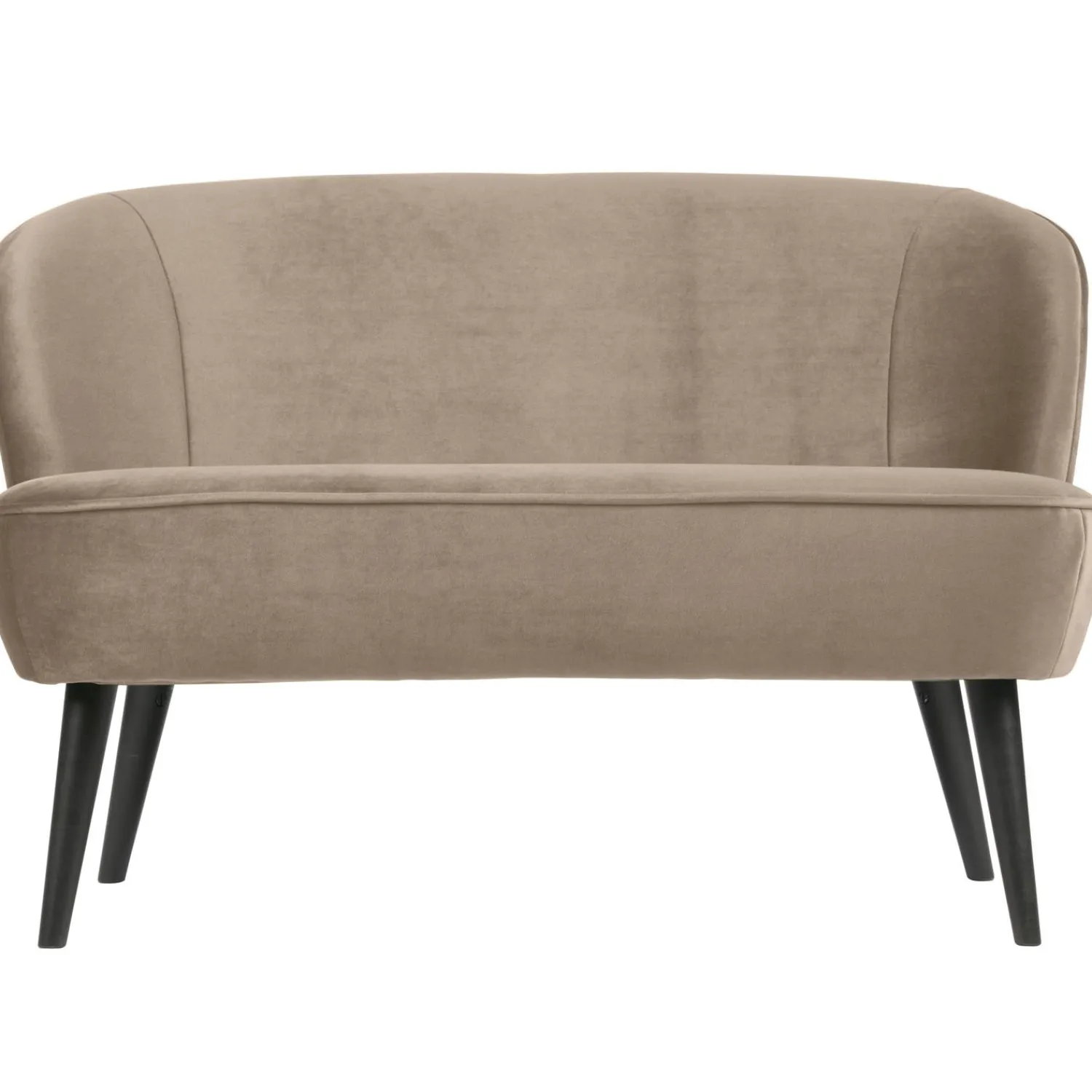 Clearance WOOOD Sara bankje velvet Khaki