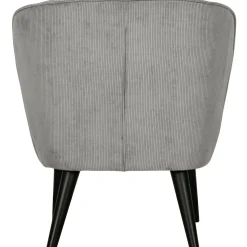 Discount WOOOD Sara fauteuil ribstof verweerd groen