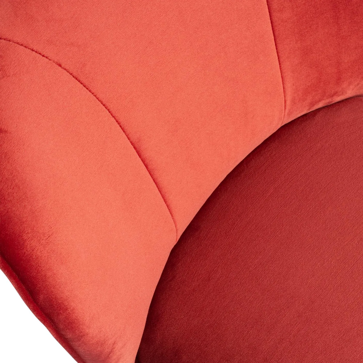 Online WOOOD Sara fauteuil velvet Framboos