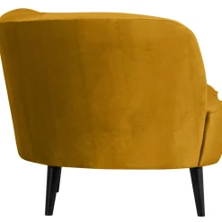 Discount WOOOD Sara lounge fauteuil links velvet Oker