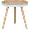 WOOOD Sasha bijzettafel hout ø41 cm