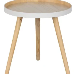 WOOOD Sasha bijzettafel hout ø41 cm