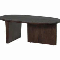 Hot WOOOD Seam salontafel mangohout donkerbruin