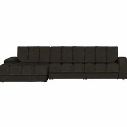 Discount WOOOD Second Date chaise longue links vintage Antraciet
