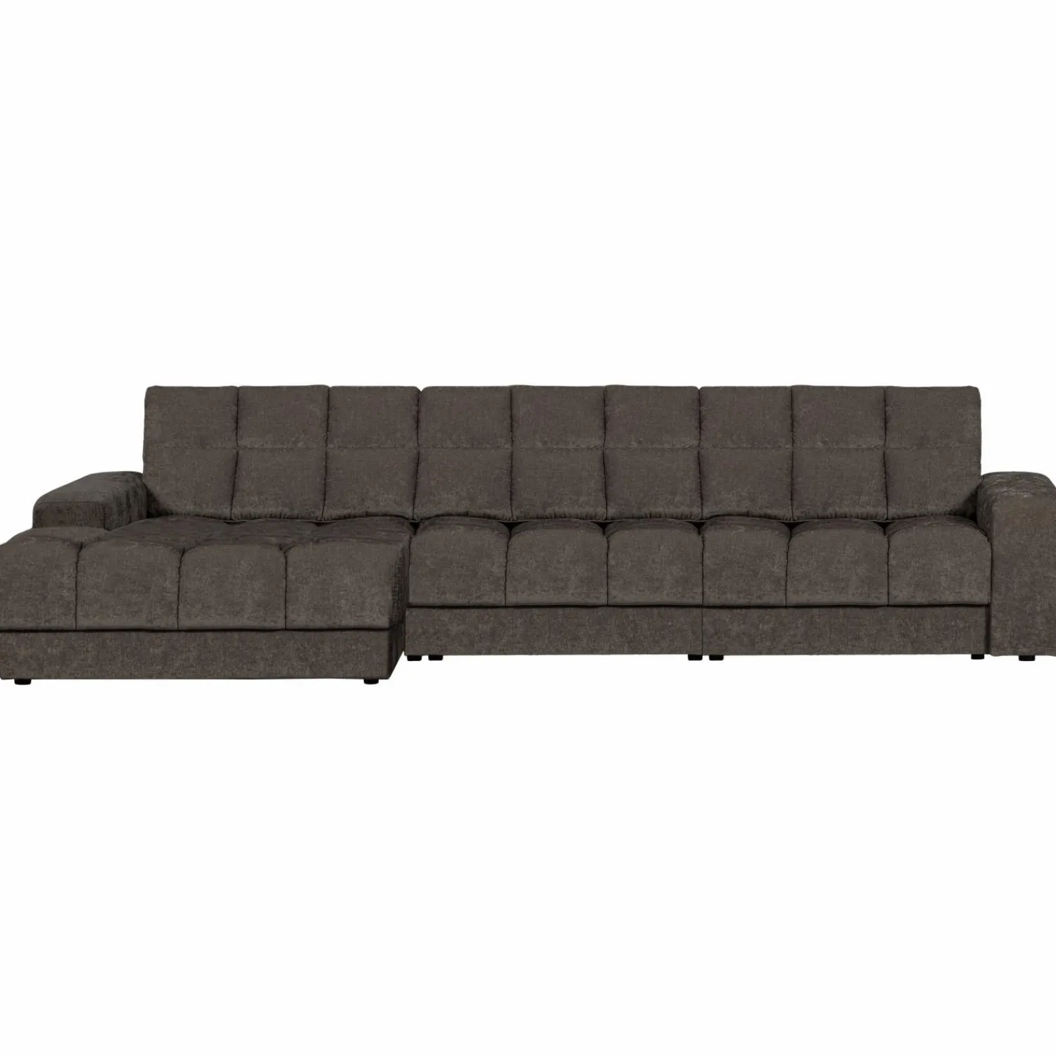 Outlet WOOOD Second Date chaise longue links vintage Warm grijs