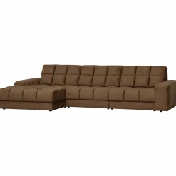 Sale WOOOD Second Date chaise longue links structure velvet Brass
