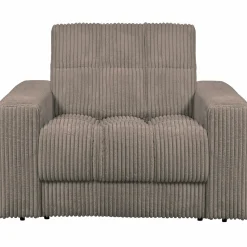 New WOOOD Second Date fauteuil ribstof Mud
