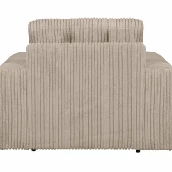 Best WOOOD Second Date fauteuil ribstof Travertin