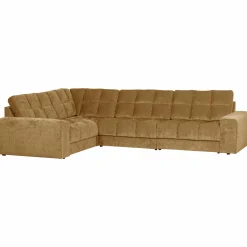 Clearance WOOOD Second Date hoekbank links vintage Goud