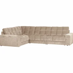 WOOOD Second Date hoekbank links vintage Nougat