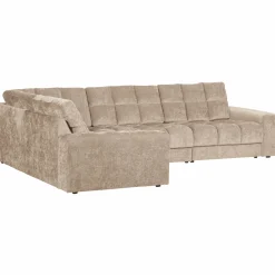 WOOOD Second Date hoekbank links vintage Nougat