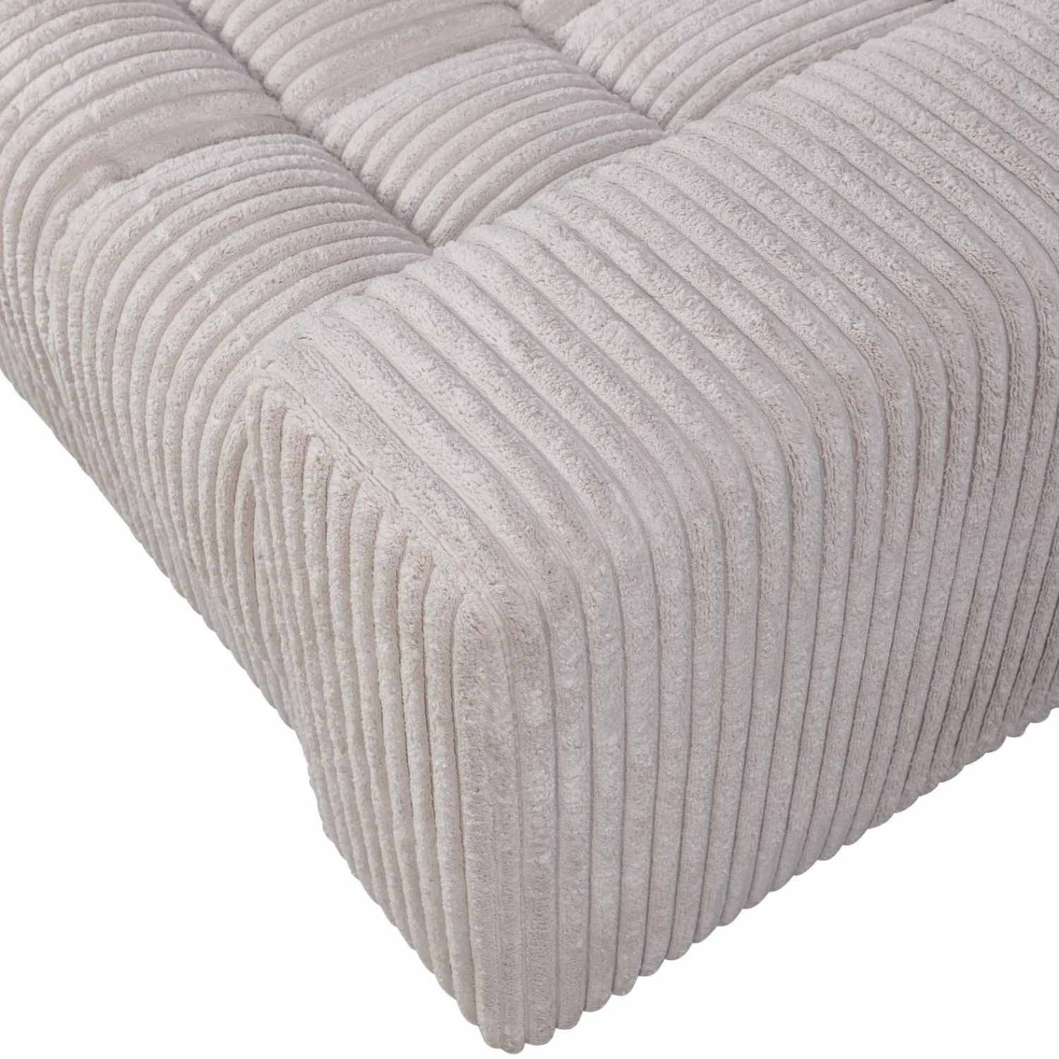 Hot WOOOD Second Date loveseat ribstof Naturel
