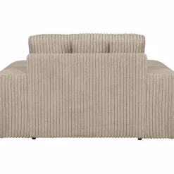 Best WOOOD Second Date loveseat ribstof Travertin