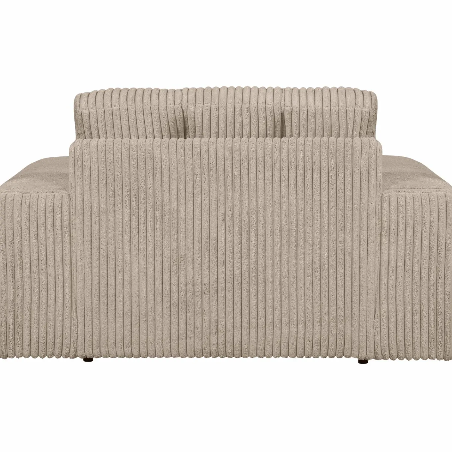 Best WOOOD Second Date loveseat ribstof Travertin