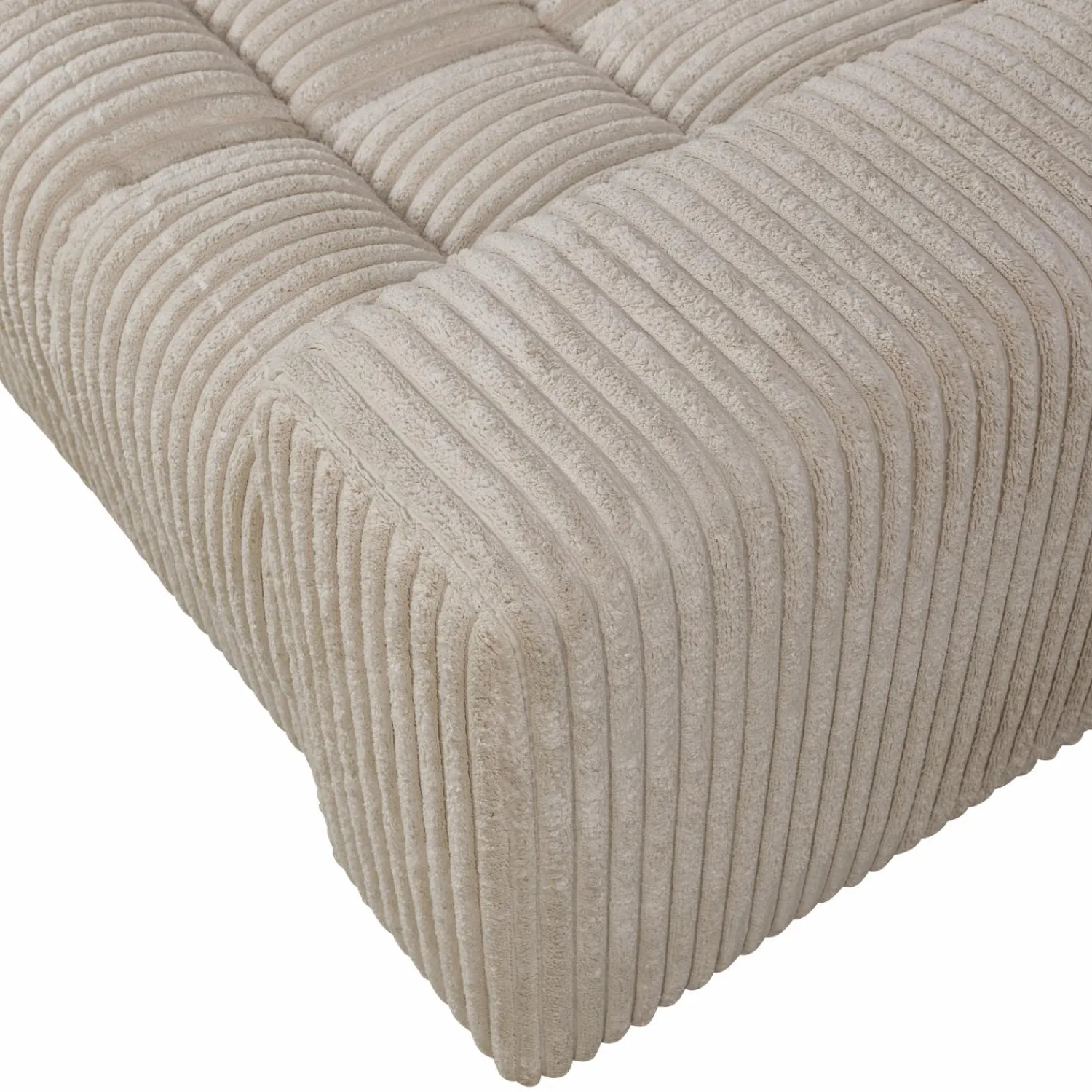Best WOOOD Second Date loveseat ribstof Travertin