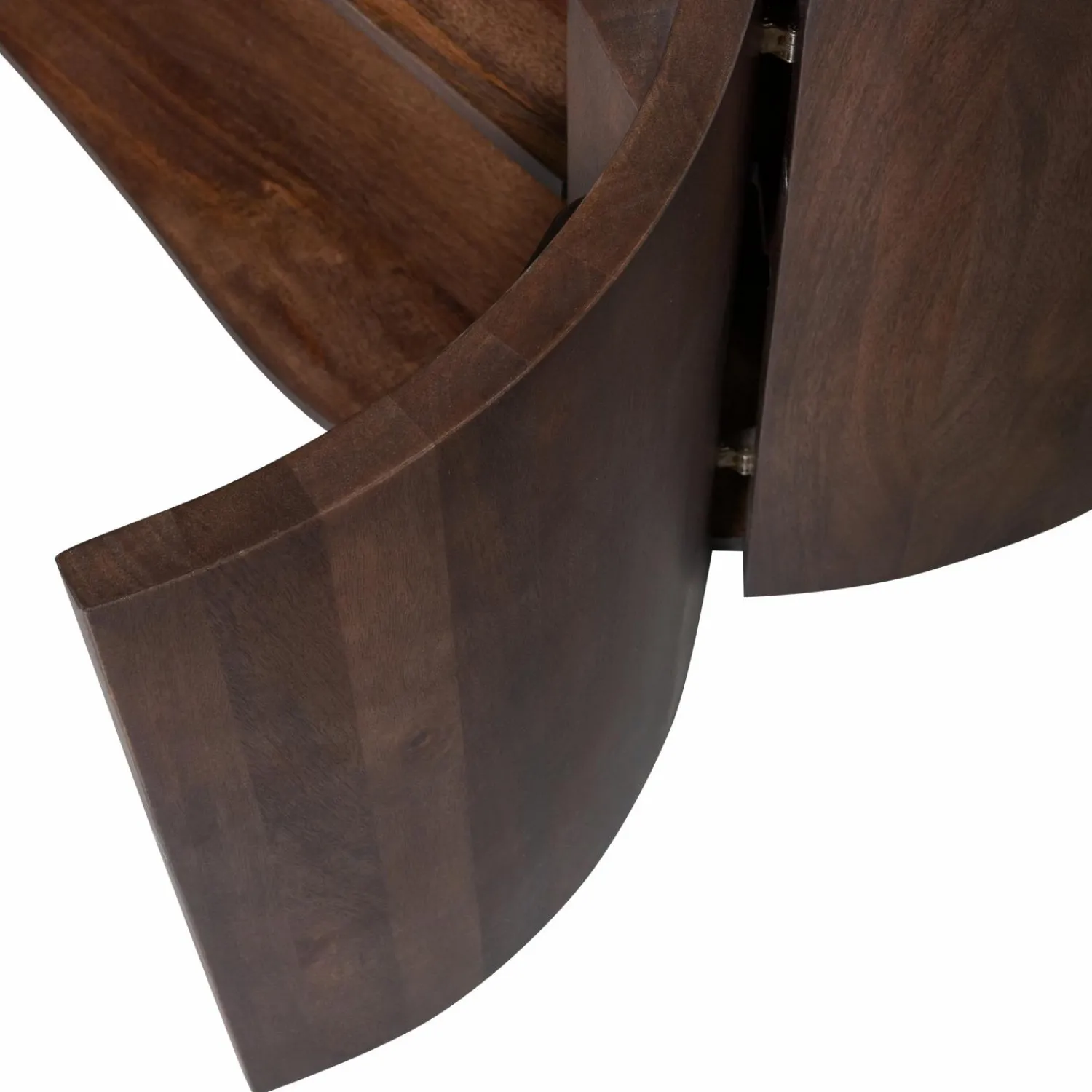Discount WOOOD Sense dressoir 4-deurs mango hout walnoot