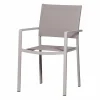 Online WOOOD Set v 2 - Fowl tuinstoel aluminium/textileen zand