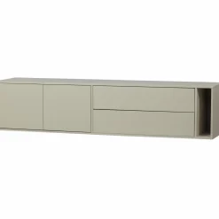 Discount WOOOD Settle Down tv meubel 200 cm grenen dust