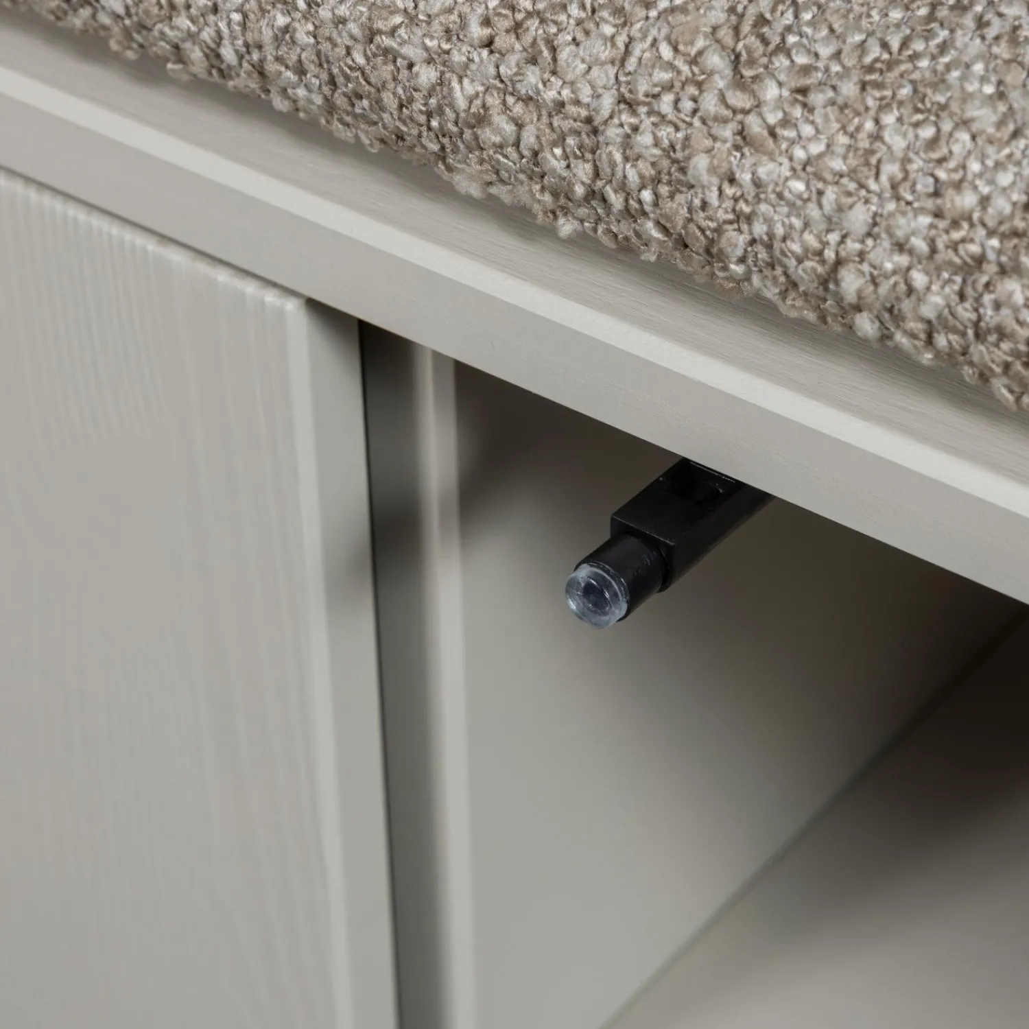 WOOOD Settle Down tv meubel/bankje 108 cm met zitkussen Dust