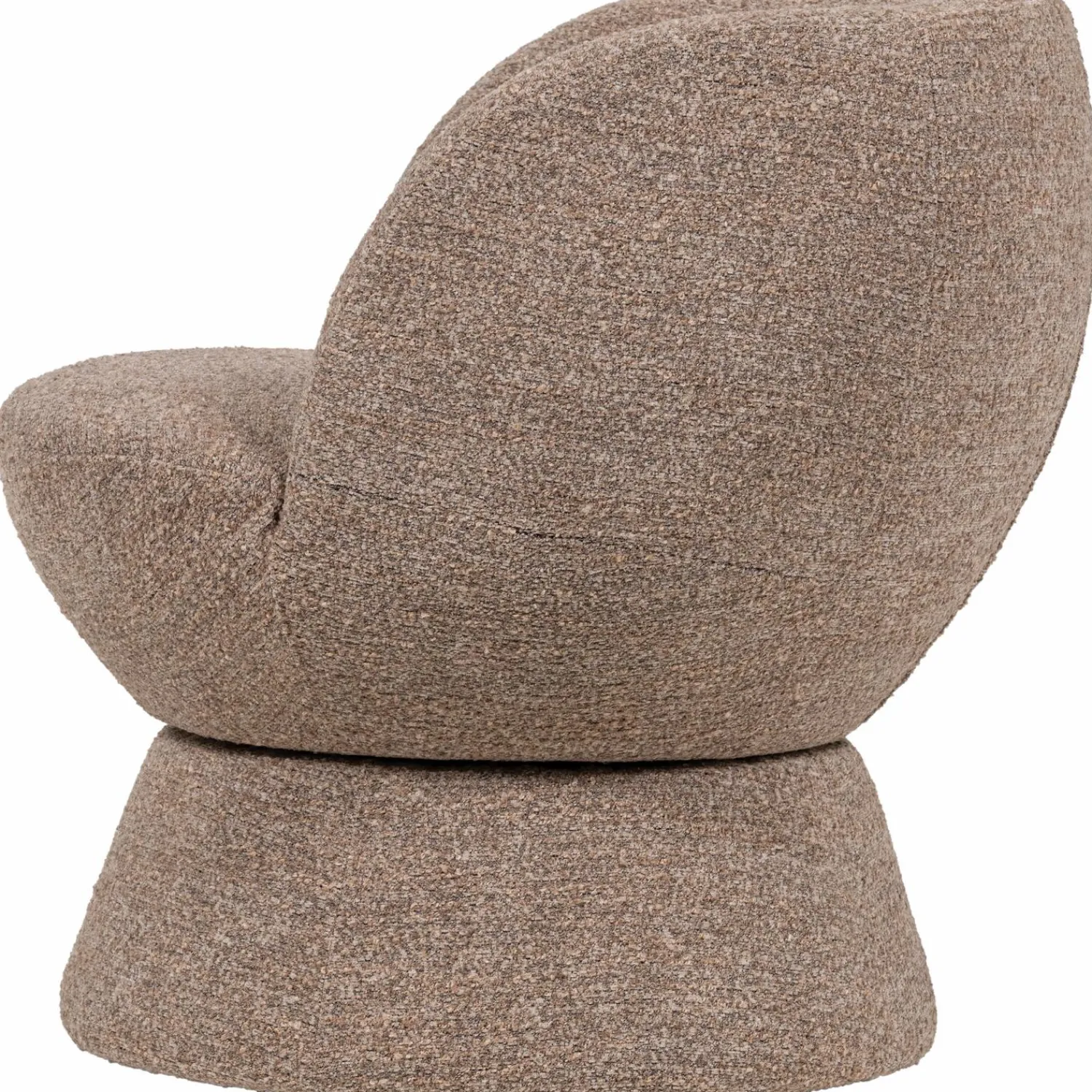Clearance WOOOD Shuffle draaifauteuil Bruin melange