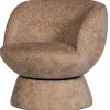 Best WOOOD Shuffle draaifauteuil naturel