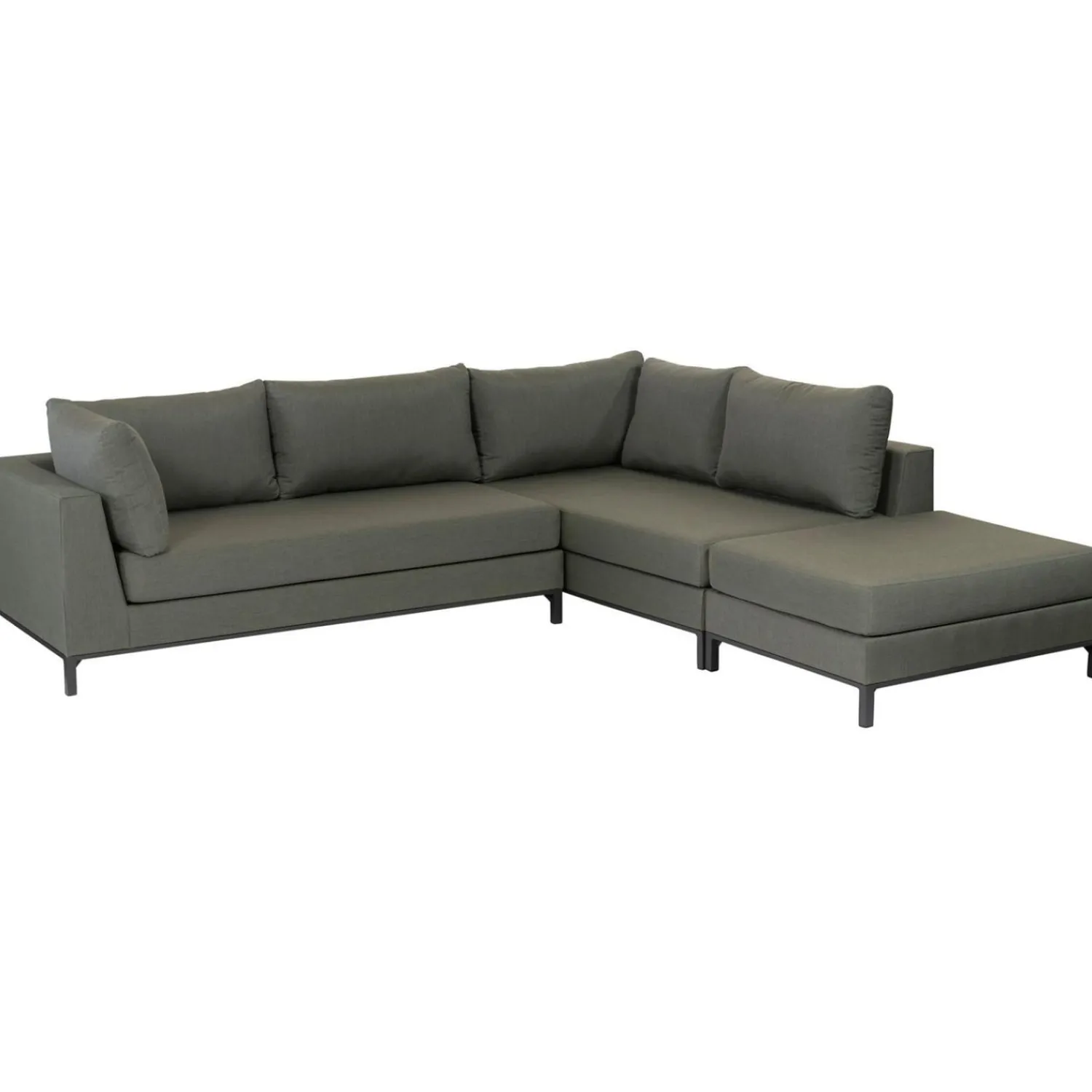 Outlet WOOOD Sicilië loungeset tuin rechts groen