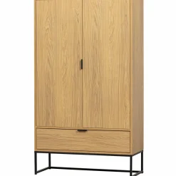 Best WOOOD Silas 2-deurs kast decor Eiken